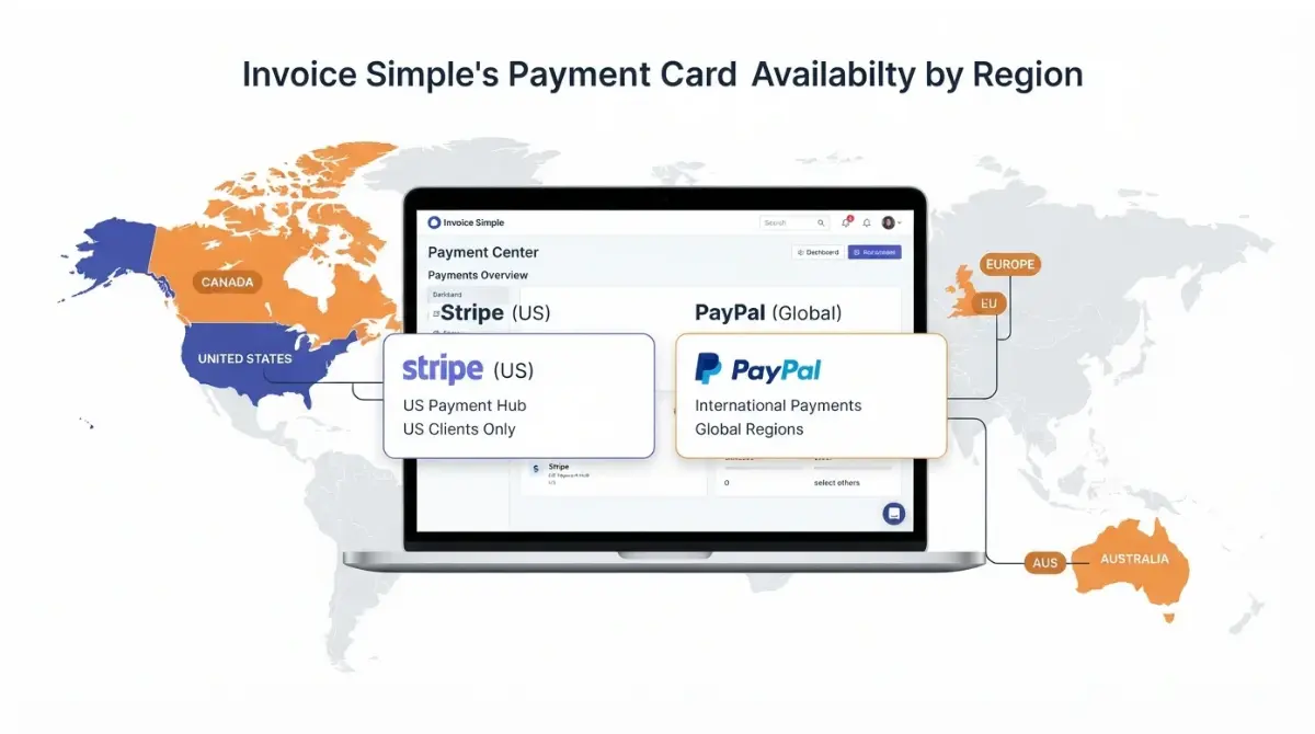 Invoice Simple payment integrations and regional availability