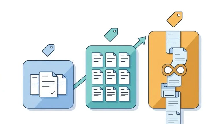 Invoice Simple pricing plans comparison showing Essentials, Plus, and Premium invoice limits and subscription costs
