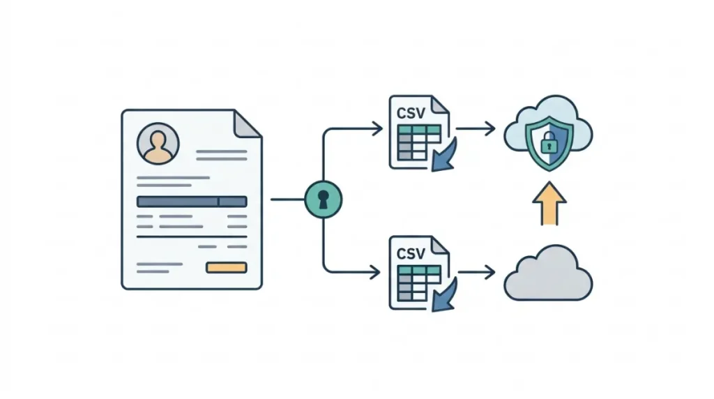 Zoho Books 1099 E-File workaround showing CSV export from Zoho Books and upload to the IRS IRIS Taxpayer Portal