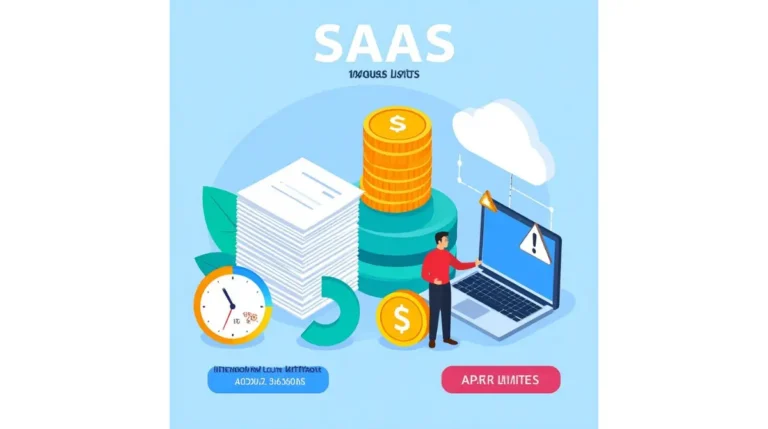 Zoho Books Invoice Limit overview vector illustration showing separate annual invoice limits and API rate limits