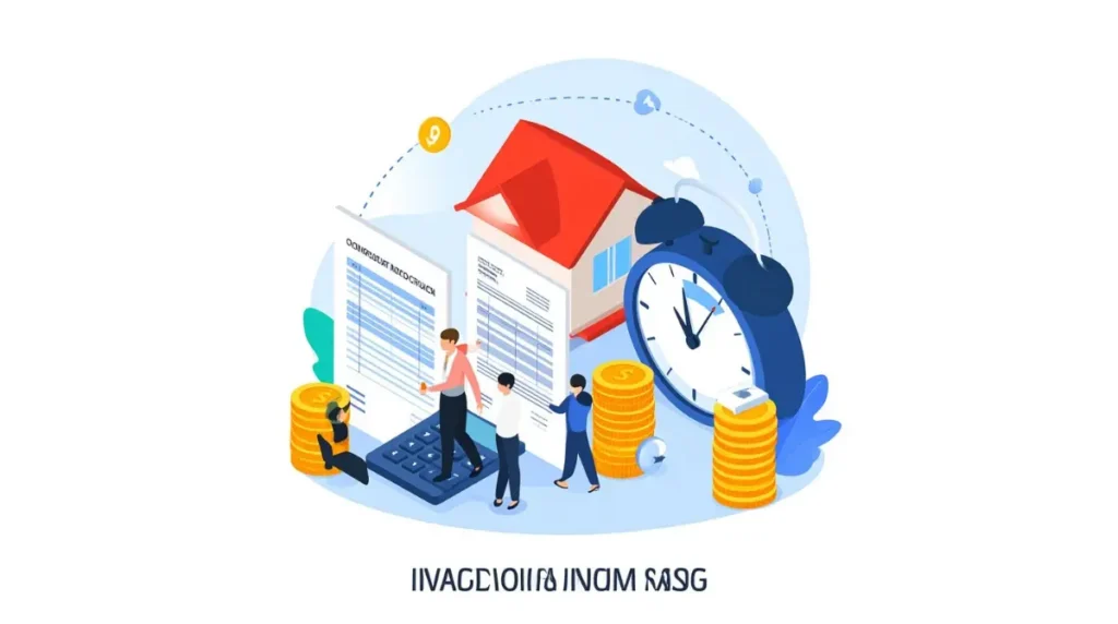 Zoho Books Invoice Limit vector illustration showing drafts and recurring child invoices counting toward the annual allowance