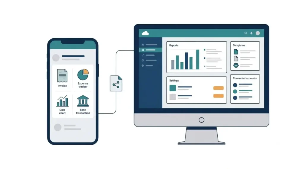What Differs in the Zoho Books Mobile App Compared With Web